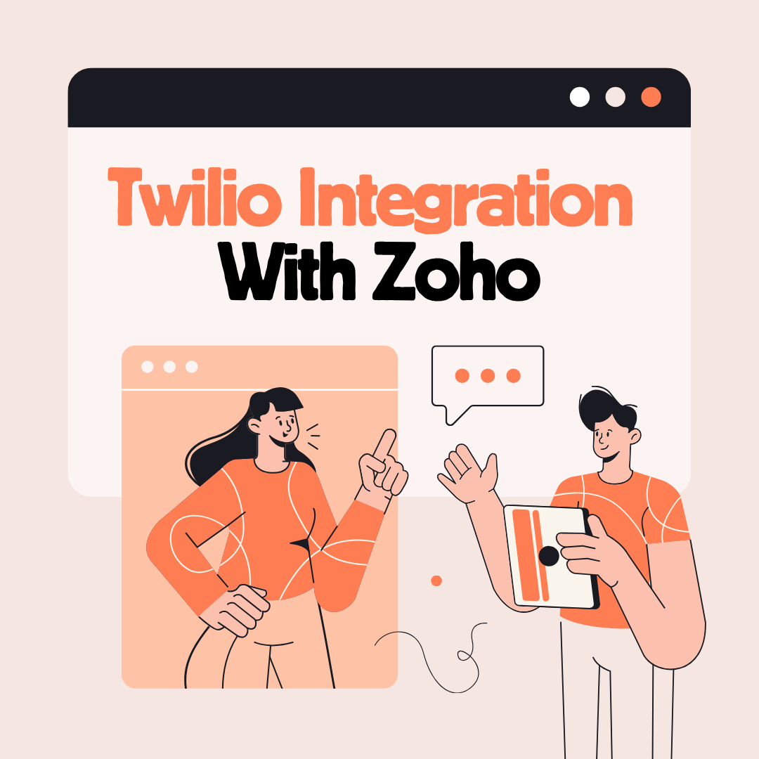 twilio integration with zoho