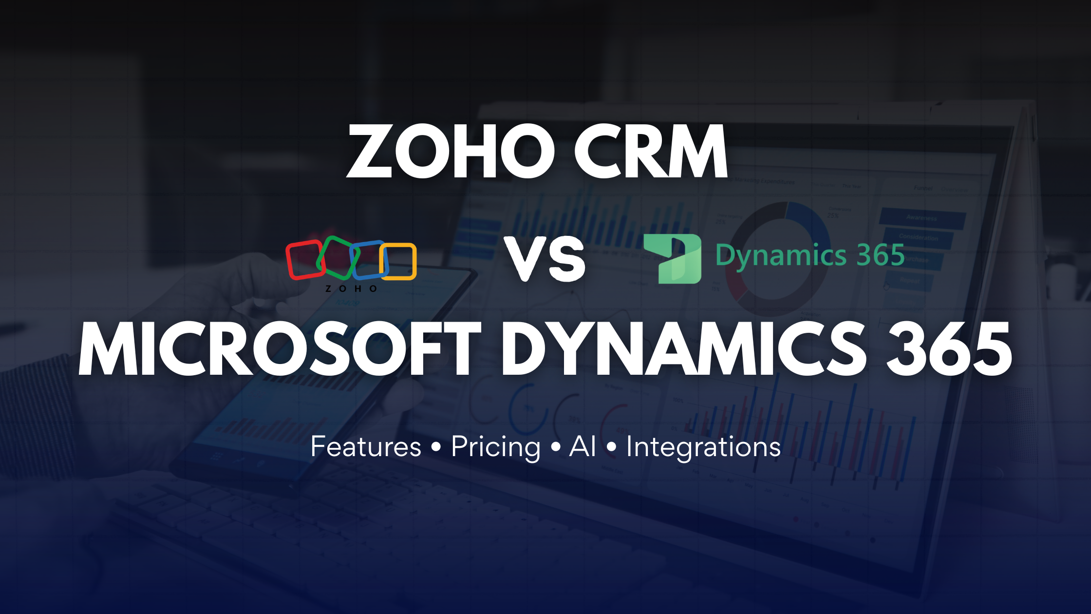 Zoho CRM vs Microsoft Dynamics 365 blog image crmfolks