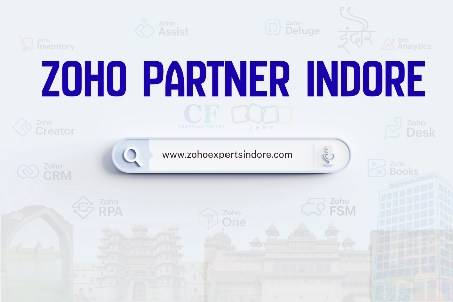 Zoho Partner Indore | Certified Zoho Consultants | CRMFolks