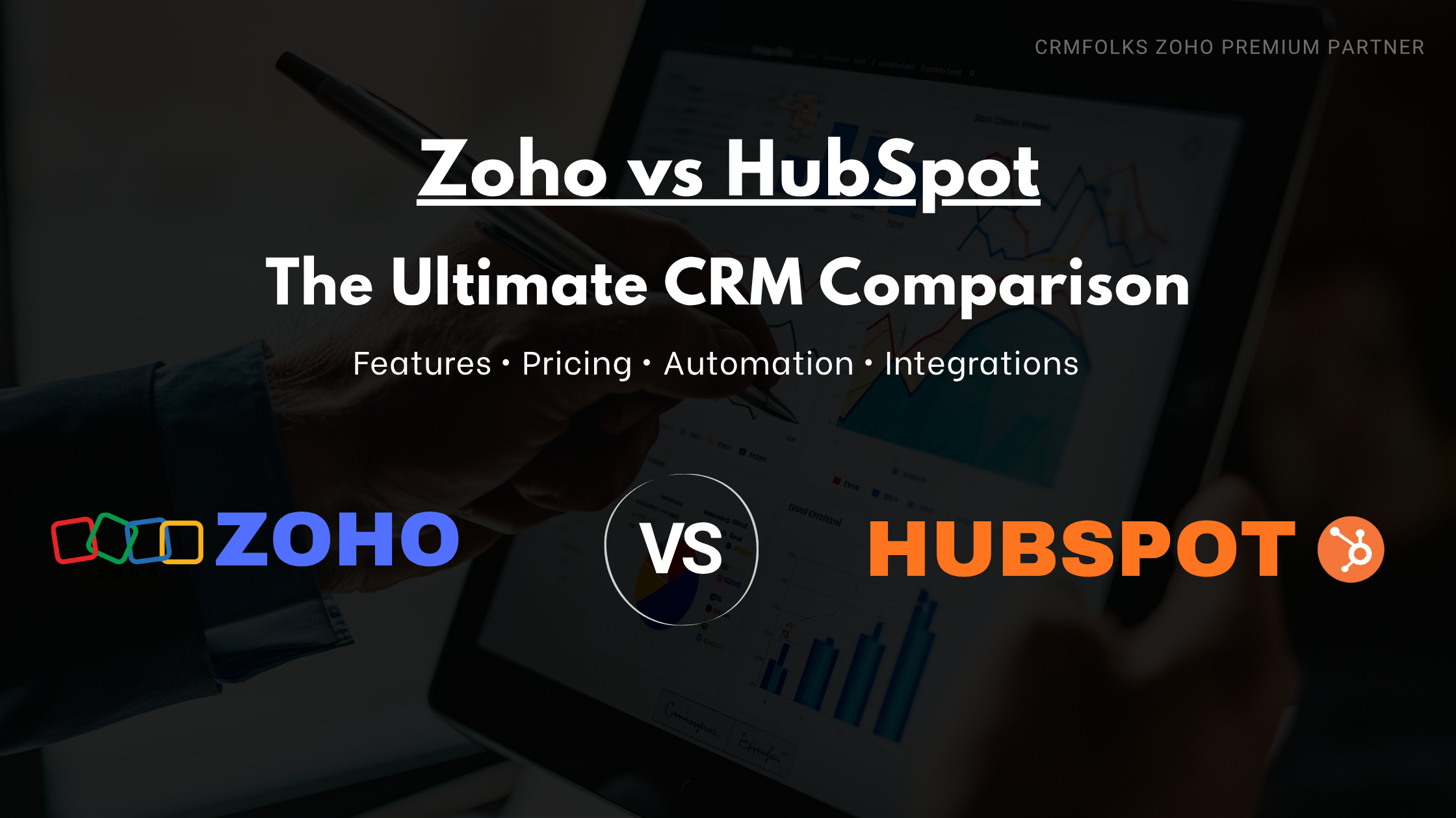 zoho vs hubspot blog crmfolks