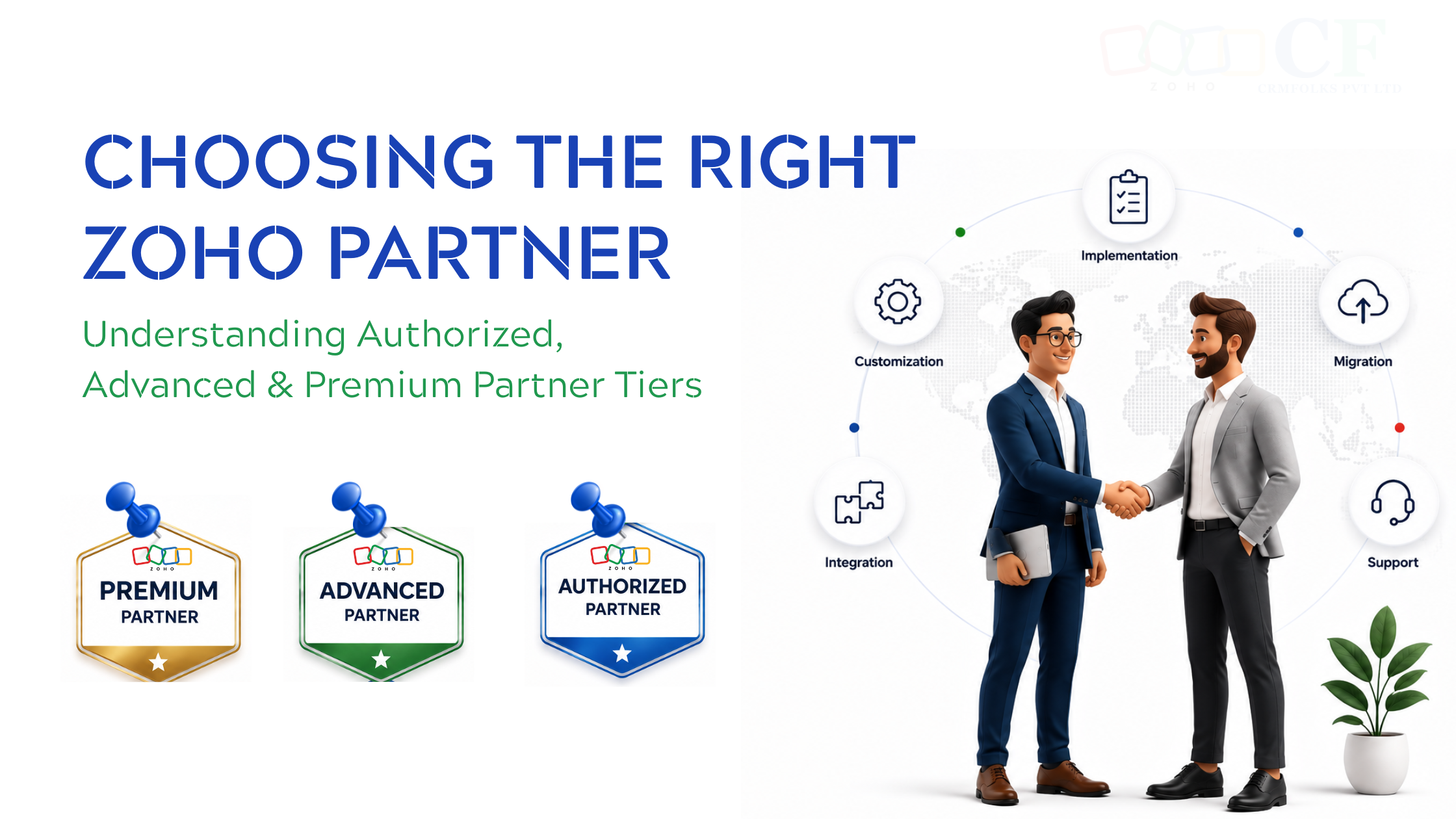 Choosing the Right Zoho Partner - blog image crmfolks