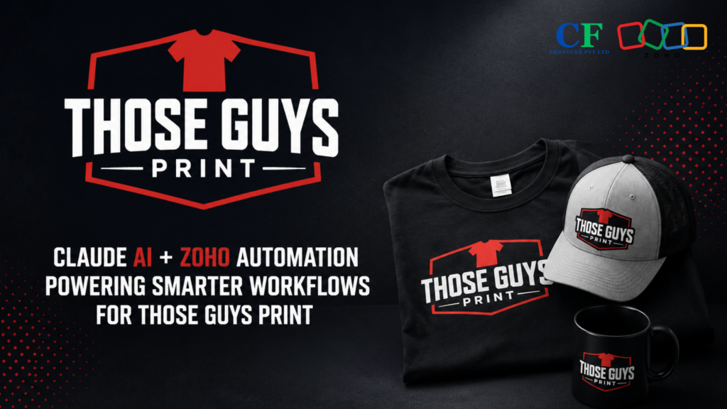 Claude AI & Zoho Automation for Those Guys Print