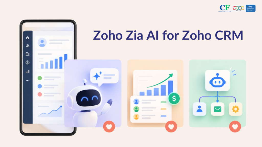 Zoho Zia How AI Automation Is Transforming Zoho CRM
